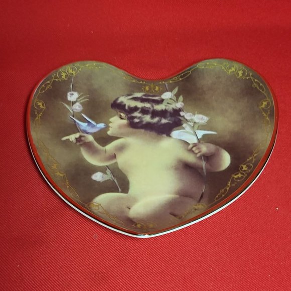 Vintage Bradford Exchange Gentle Friend Heart Decorative Plate No 1372A 1997 - Picture 6 of 14
